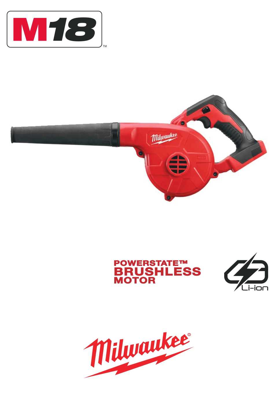 Imexco, AIR BLOWER CORDLESS 18V  M18  BBL-0