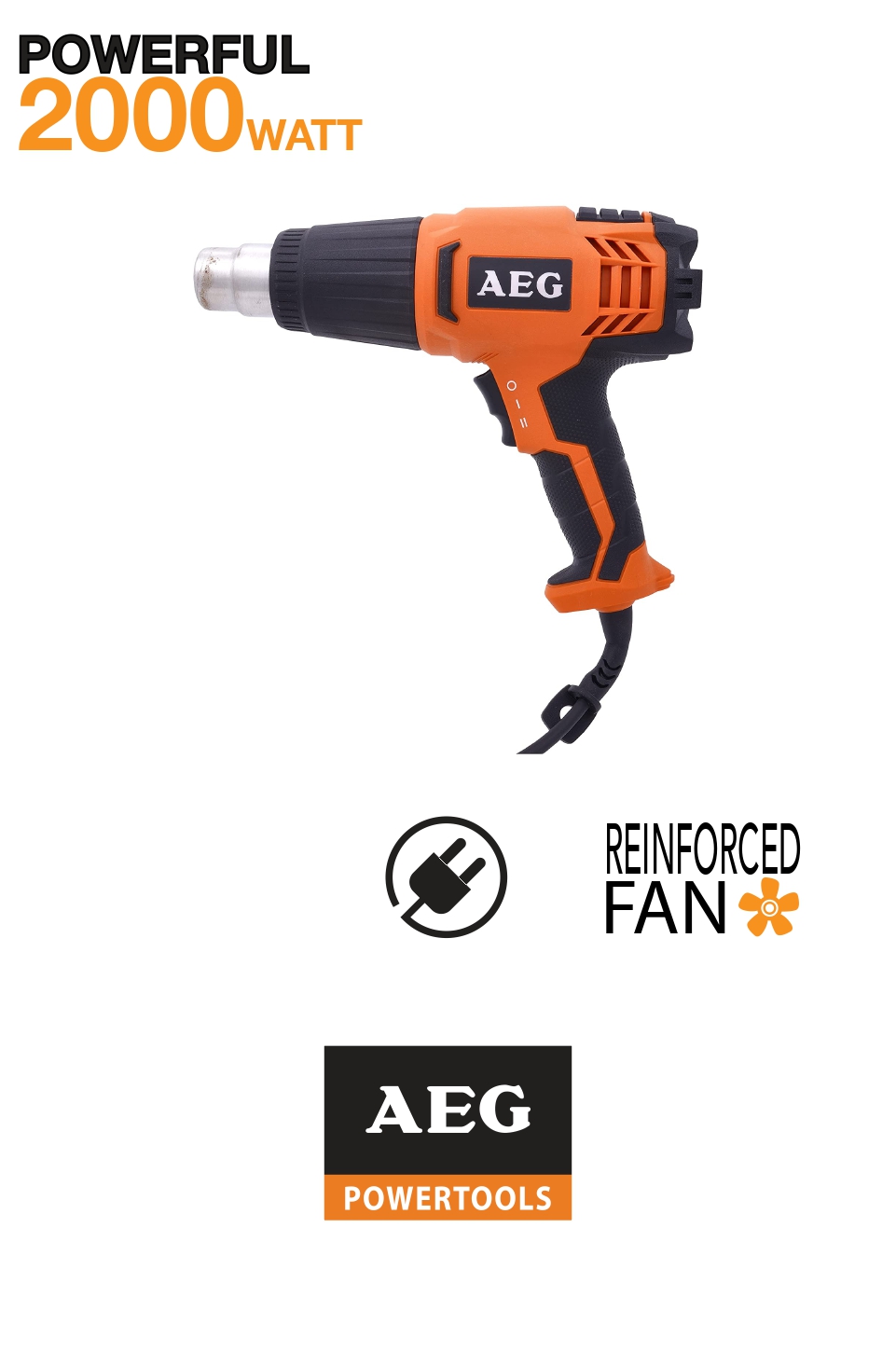 Imexco, HEAT GUN  2000W HG 600 VK