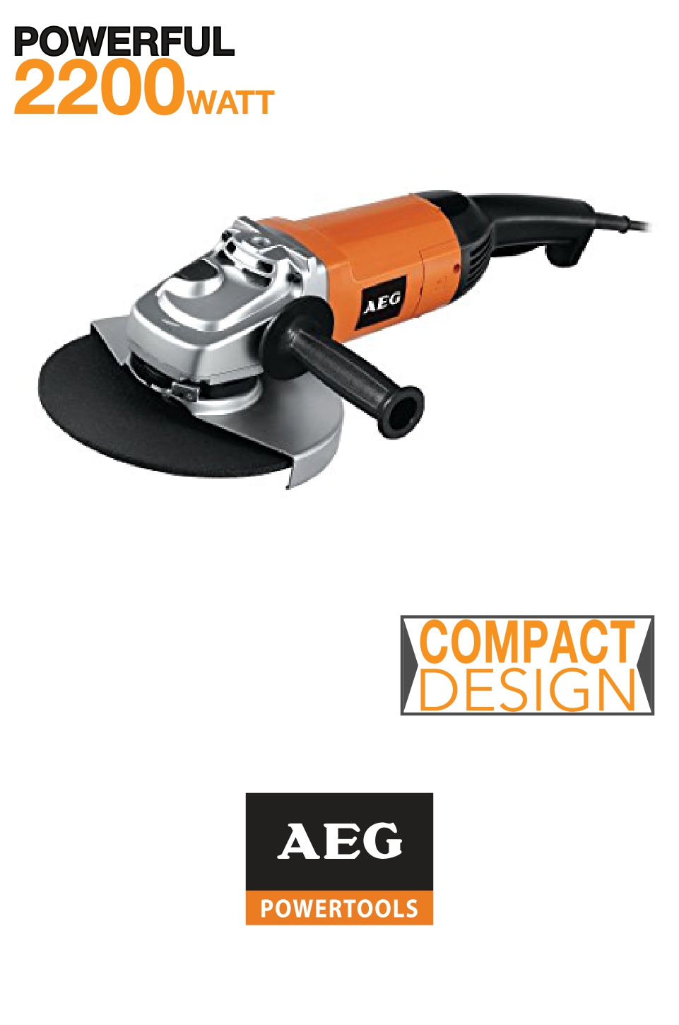 Imexco, ANGLE GRINDER 230MM 2200W  WS 21-230 E