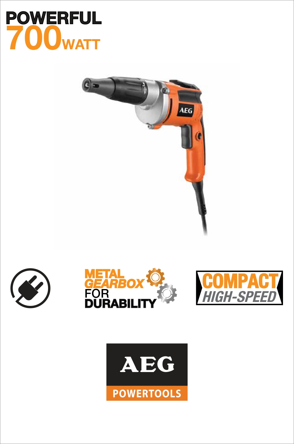 Imexco, DRYWALL SCREWDRIVER  720W S 4000E