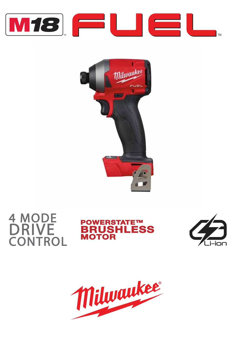 Imexco, FUEL 1/4" IMPACT DRIVER 18V  M18 FID2-0X