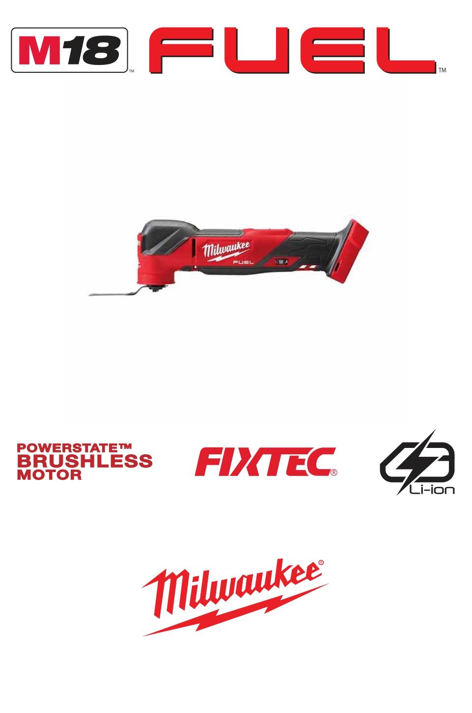 Imexco, MULTITOOL CORDLESS 18V FUEL M18 FMT-0X