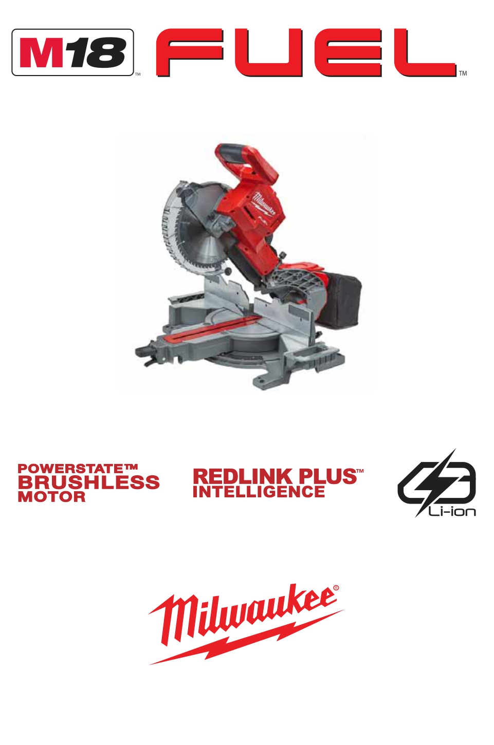 Imexco, 18V FUEL 254MM MITRE SAW  M18  FM254-0