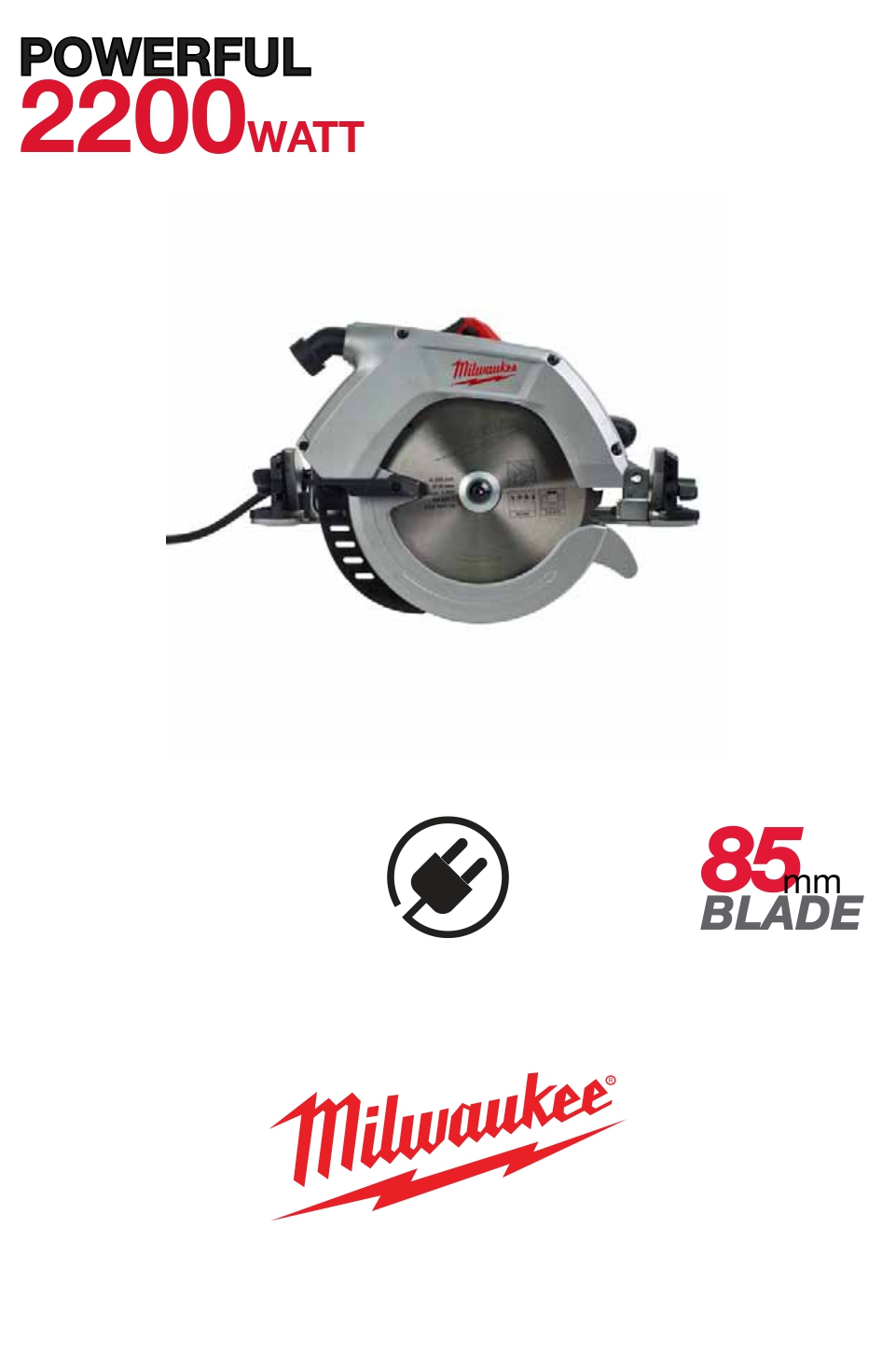 Imexco, CIRCULAR SAW 2200W 235MM  CS 85 SB