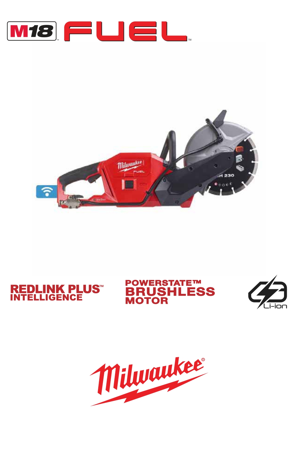 Imexco, 18V FUEL CUT OFF SAW  M18 FCOS 230 - 0