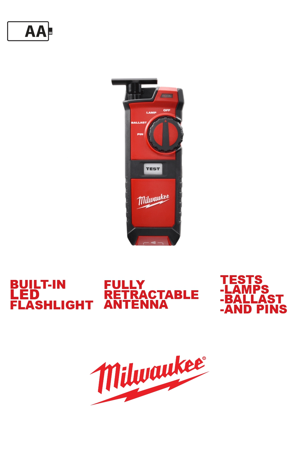 Imexco, FLUORESCENT LIGHT TESTER  2210 - 20